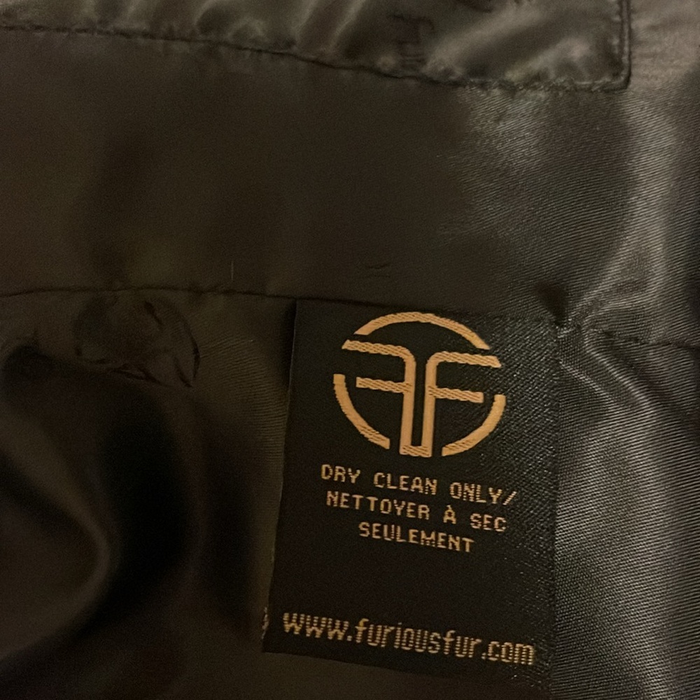 Colorblock Faux Fur Jacket - Picture 7 of 10